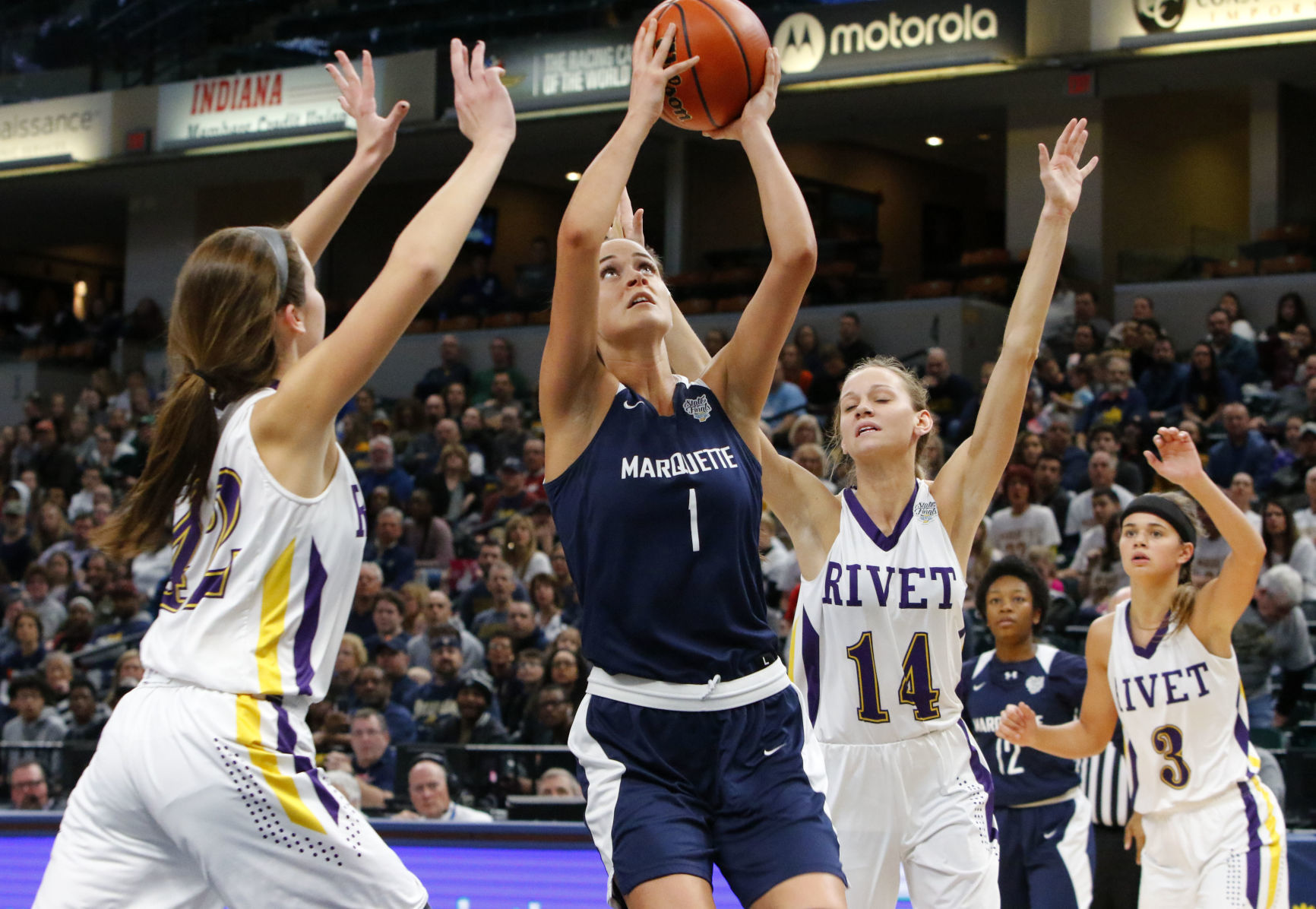 Marquette Catholic vs. Vincennes Rivet in Class A championship